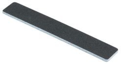 Nail file D958 - Square file 100/180 coarse medium black