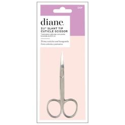 Slant tip cuticle scissor