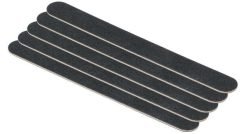 Nail file D941- 100/180 coarse / medium black 5 pack